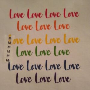 Colorful Love Long Sleeve Tee🏳️‍🌈